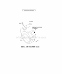 Blower Housing Diagram and Parts List for 309447-0110-E1  Briggs and Stratton Engine